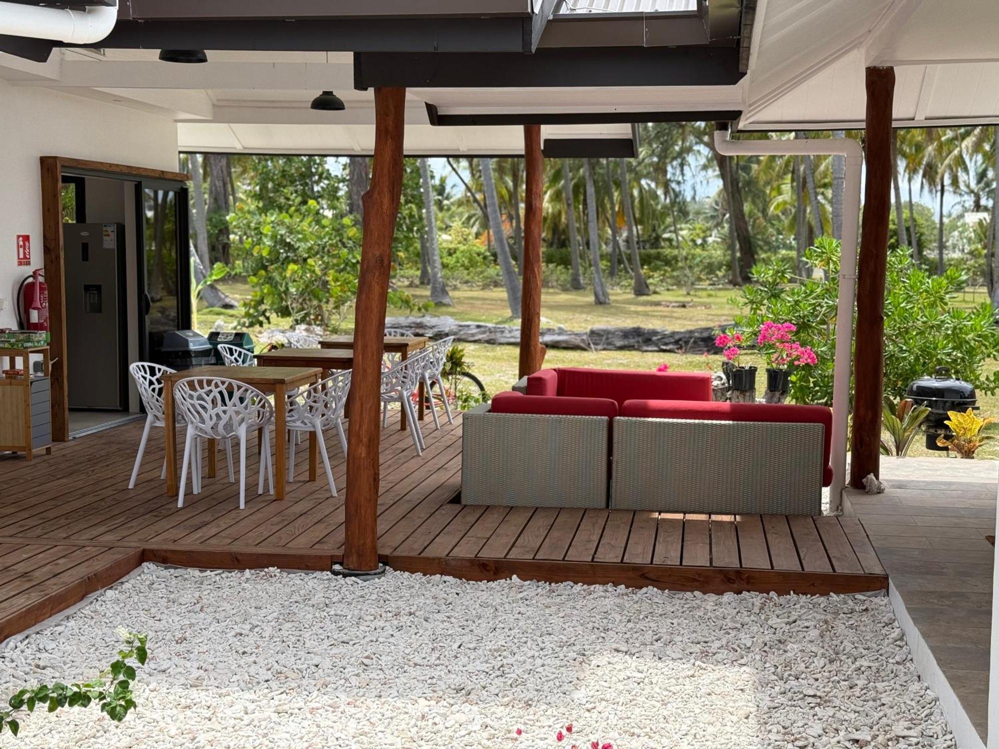 Moorea Chill And Beach Lodge Teavaro Екстер'єр фото